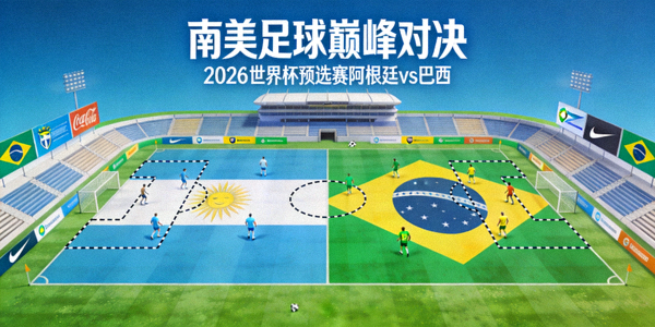 2026世界杯预选赛阿根廷对阵巴西的赛场示意图 - 南美足球巅峰对决